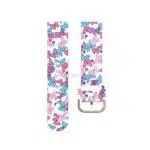Printed 22mm Silicone Watch Buckle Strap - Image 2