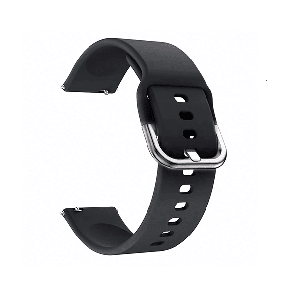 Replaceable 22mm Silicone Watch Buckle Strap