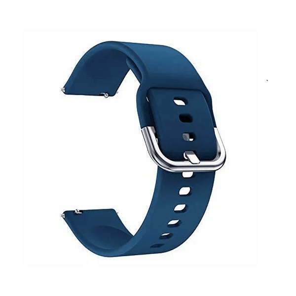 Replaceable 22mm Silicone Watch Buckle Strap 2