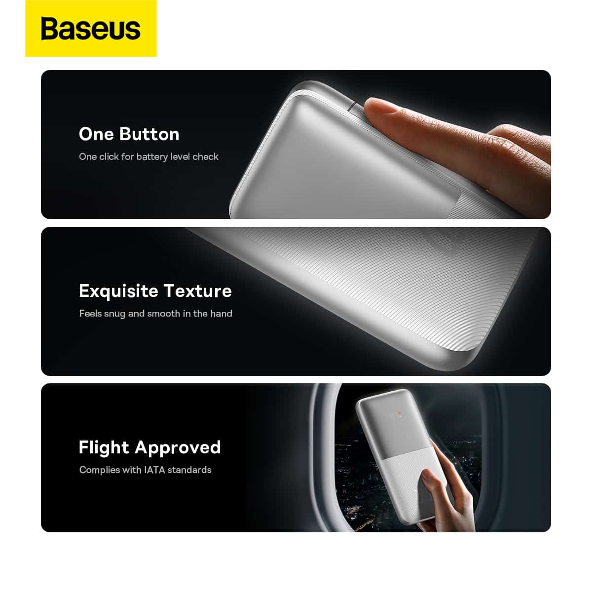 Baseus Bipow Pro 10000mAh 22.5mAh Digital Display Fast Charge Power Bank 7