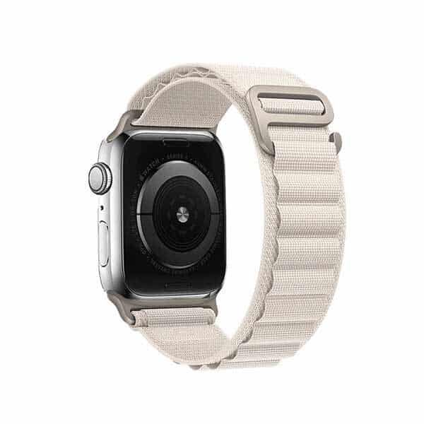 Alpine Loop Band for Apple watch Strap White