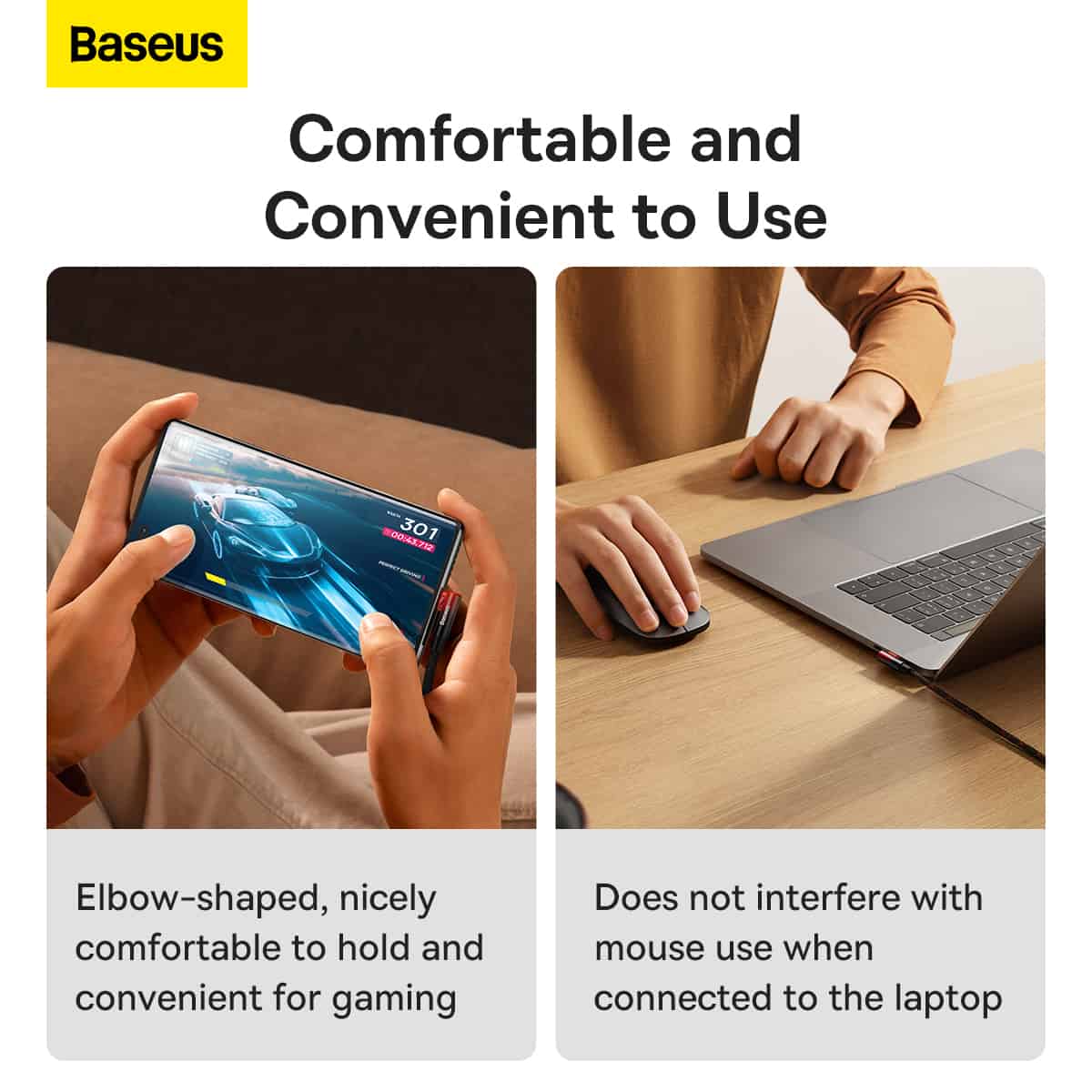 Baseus MVP 2 Elbow Shaped Fast Charging Data Cable Type C to Type C 100W 3
