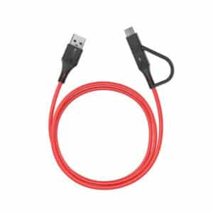 BlitzWolf BW MT3 3A 2 in 1 Type C Micro USB 3A Charging Data Cable 2