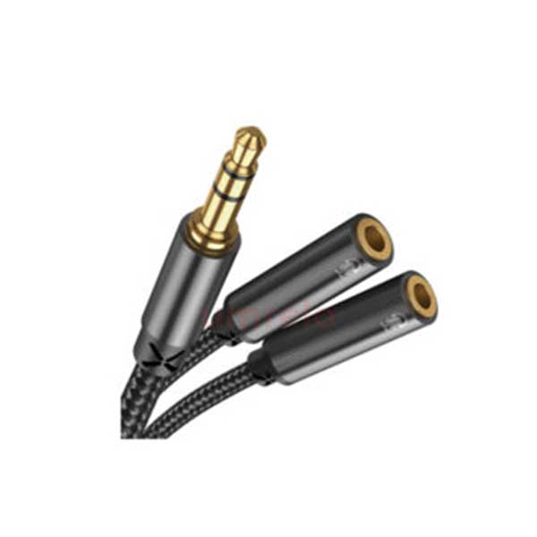 Joyroom SY A04 Male to 2 Female Y Splitter Audio Cable 1