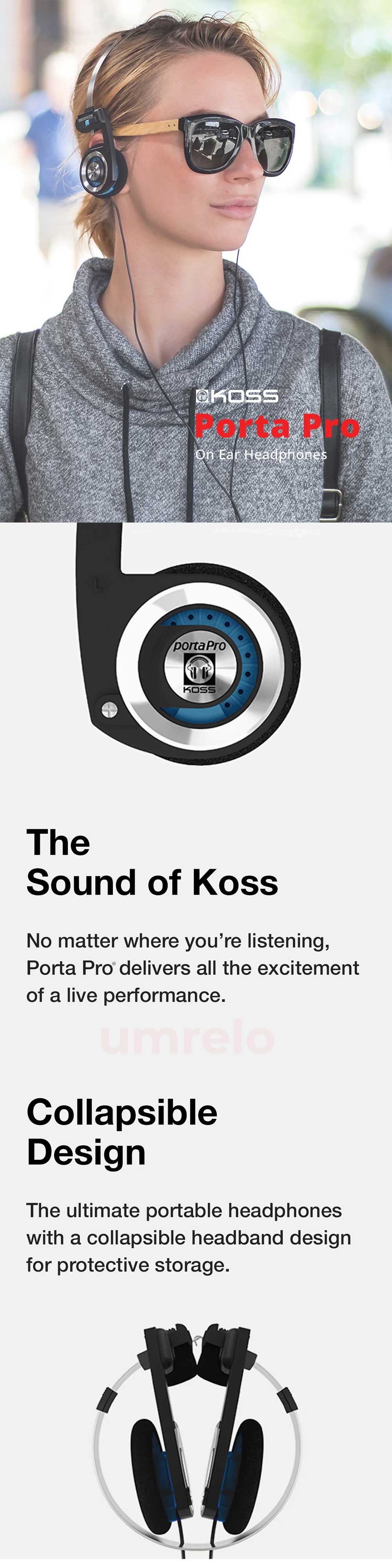 KOSS Porta Pro On Ear Headphones 2