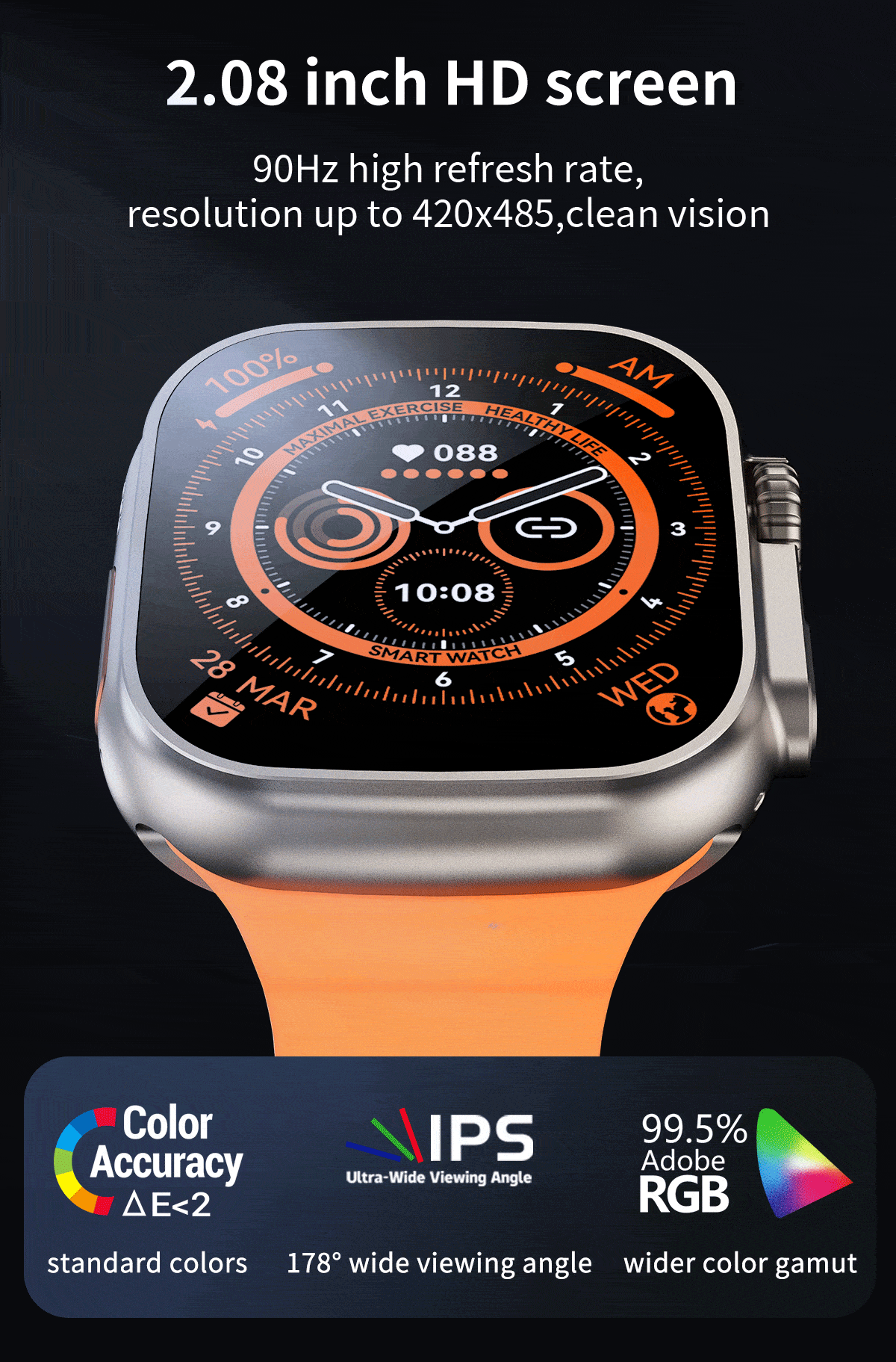 Zordai Z8 Ultra Max Smart Watch 7