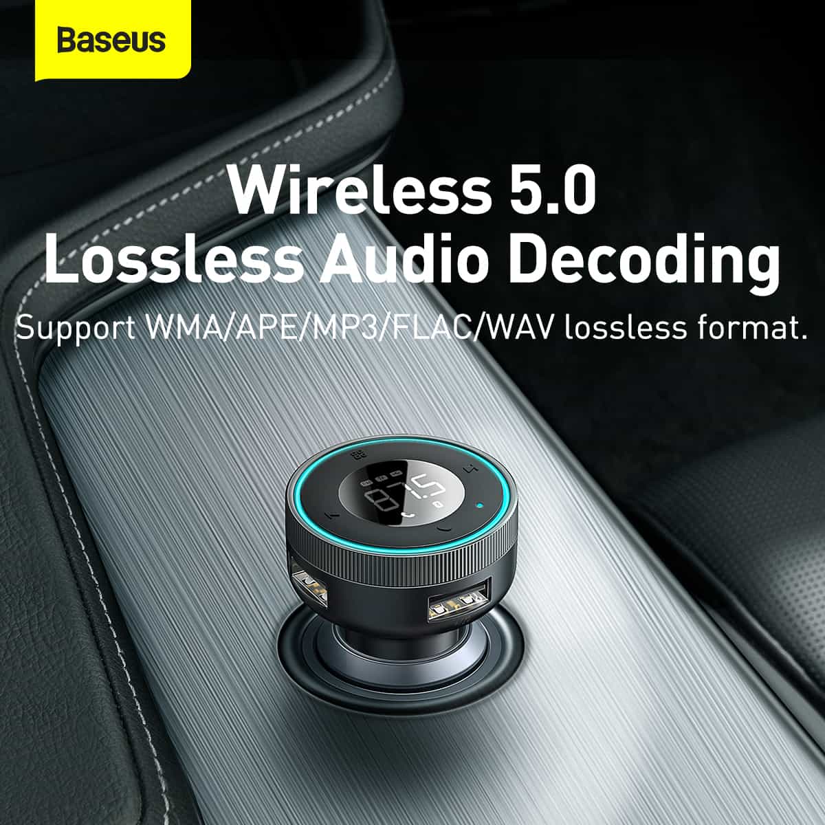 Baseus Enjoy Car Wireless MP3 Charger 6