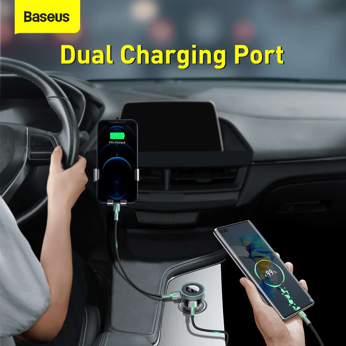 Baseus Enjoy Car Wireless MP3 Charger 8