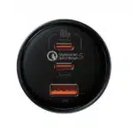 Baseus Qualcomm Quick Charge 5 Multi-Port Car Charger C+C+U 160W Set - Image 3