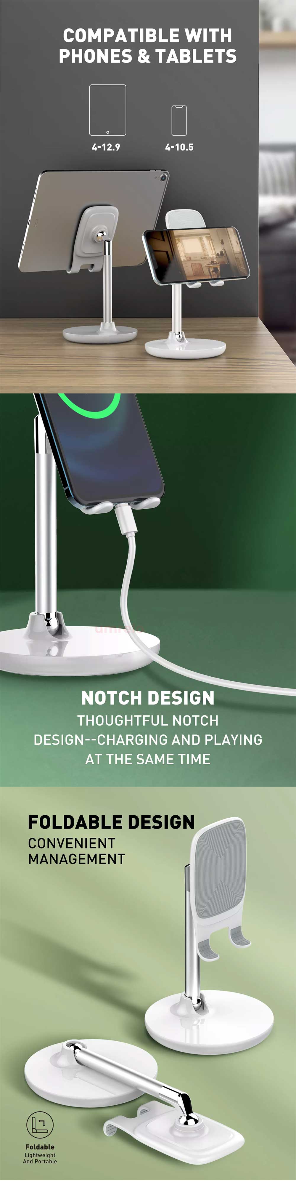 LDNIO MG05 Foldable Desk Phone Stand 5