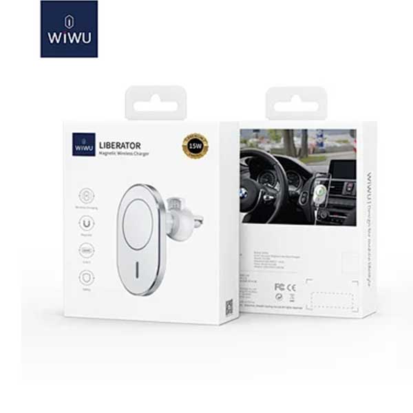 WiWU CH-306 15W Magnetic Wireless Car Charger