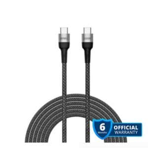 WiWU Cyclone F15 100W Type-C to Type-C PD Data Cable