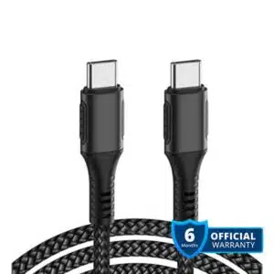 WiWU F20 100W PD Fast Charging Type-C to Type-C Charging Cable 2M
