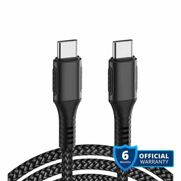 WiWU F20 100W PD Fast Charging Type-C to Type-C Charging Cable 2M