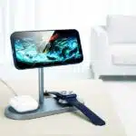 WiWU X23 Power Air 15W 3 in 1 Wireless Charger - Image 3