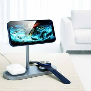 WiWU X23 Power Air 15W 3 in 1 Wireless Charger 3