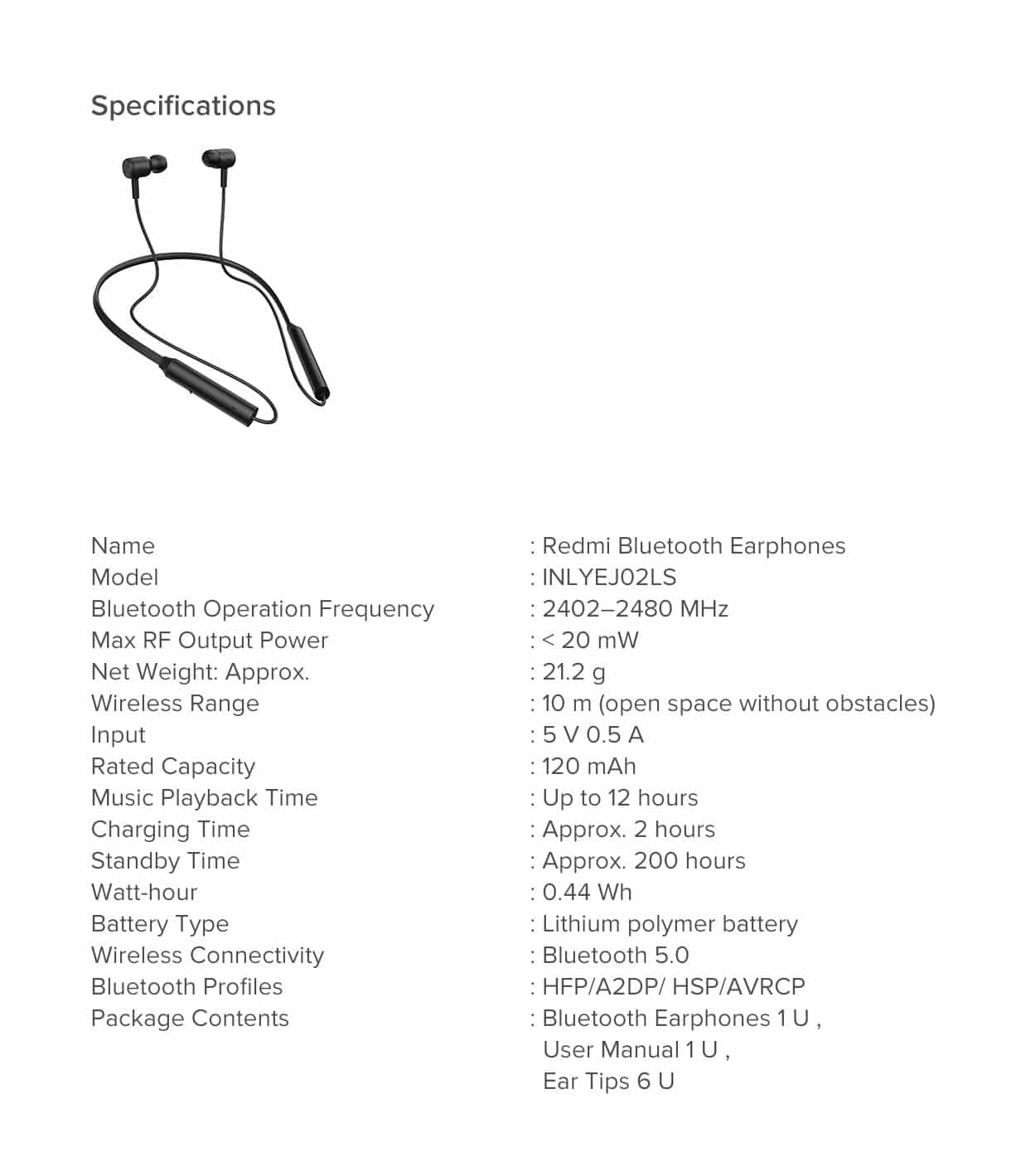 Xiaomi Redmi SonicBass Wireless Earphones 15