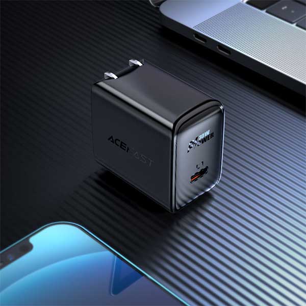 ACEFAST A23 30W PD GaN USB C Fast Charge Wall Charger 3