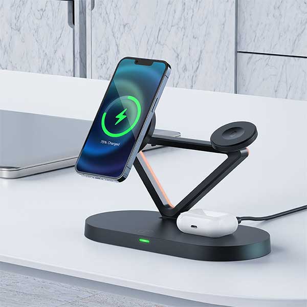 ACEFAST AIRCHARGE E9 45W 3 in 1 Desktop Wireless Charger 7