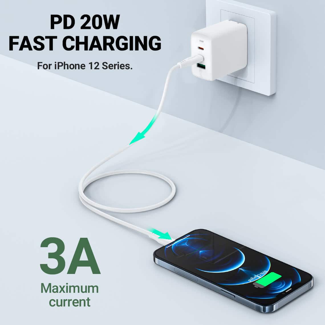ACEFAST C3 01 30W PD MFI Certified USB C to Lightning Cable 5