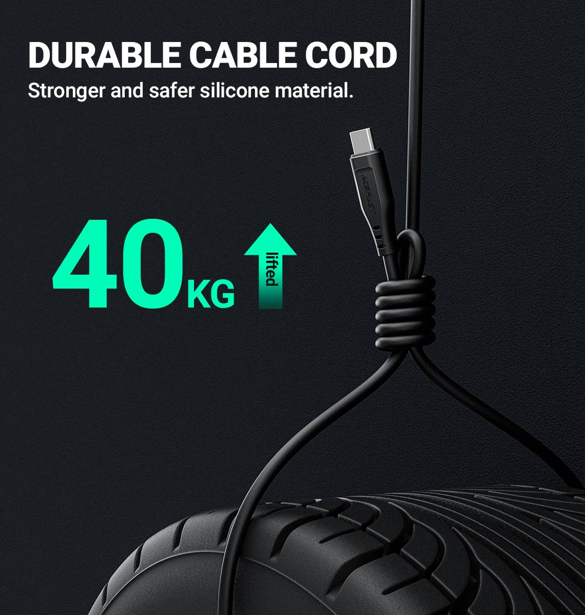 ACEFAST C3 04 3A USB A to USB C Charging Data Cable 1.2M 6