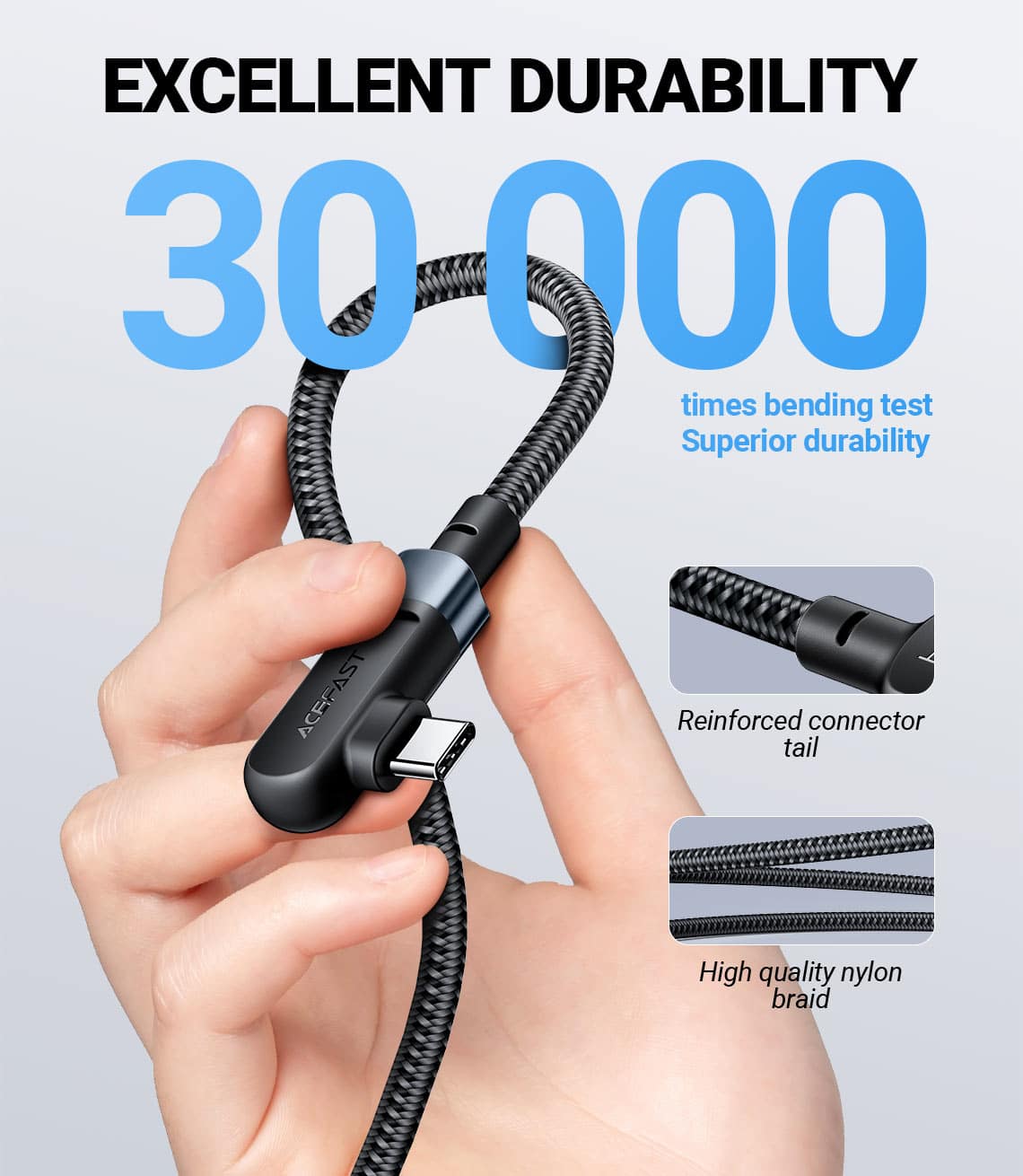 ACEFAST C5 03 100W USB C to USB C Charging Data Cable 2M 8