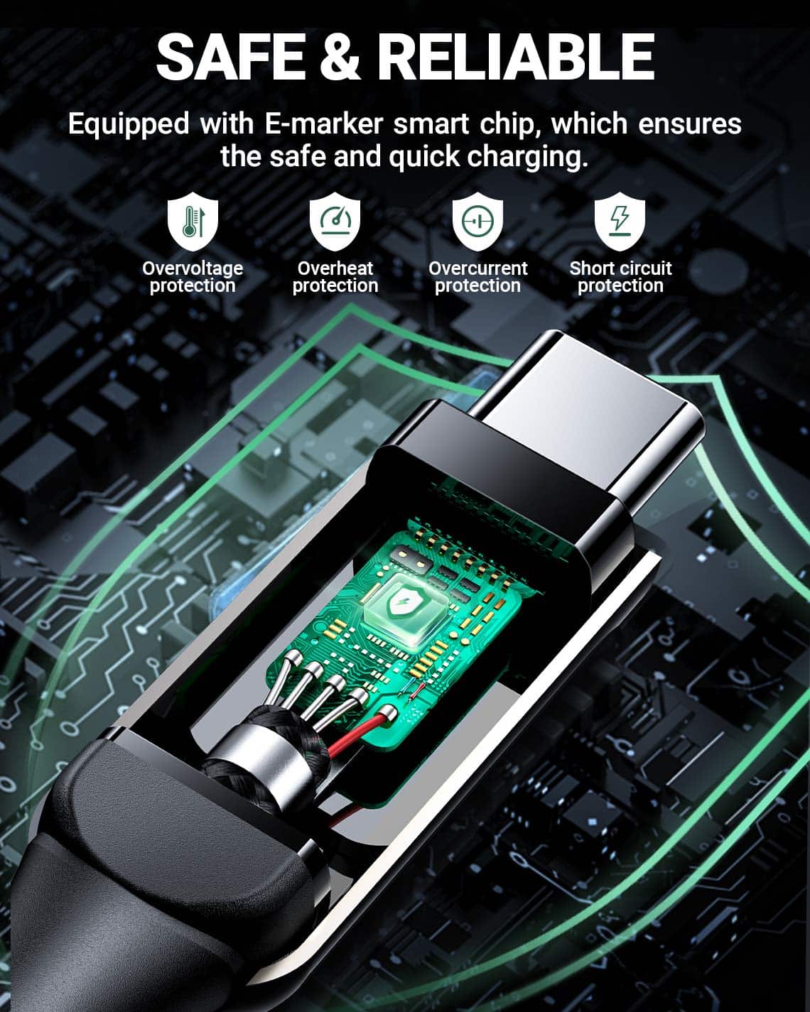 ACEFAST C6 03 100W USB C to USB C Charging Data Cable 2M 9