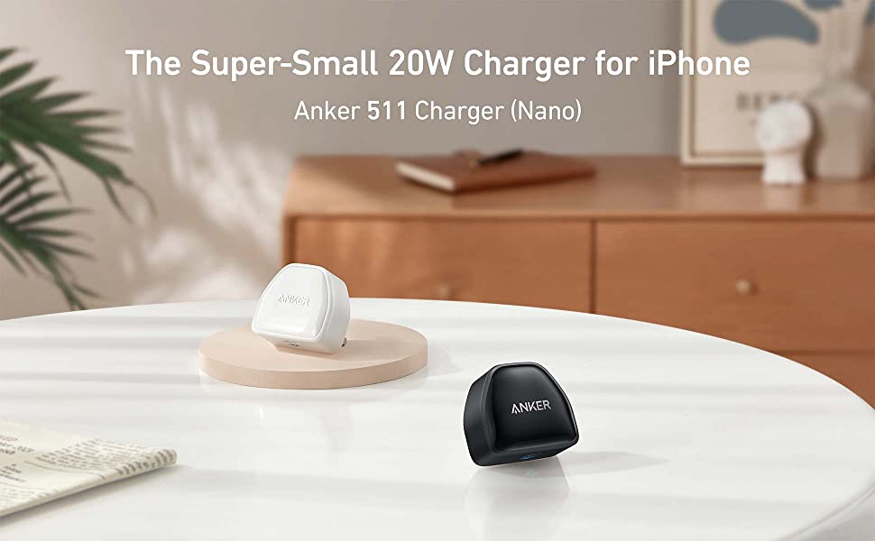 Anker PowerPort III Nano 20W Type C Charger UK Plug 4