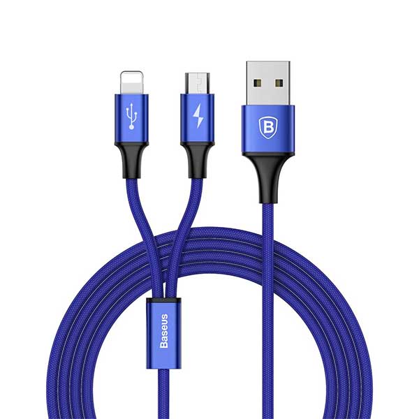 Baseus Rapid 2 in1 Cable Micro+Type-C 3A 1.2M