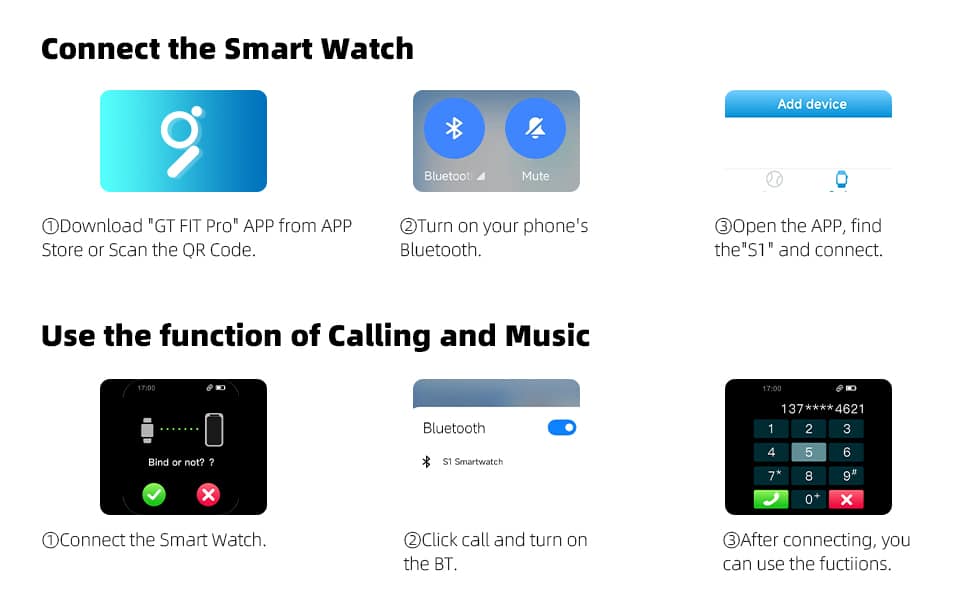 G TiDE S1 Lite Bluetooth Calling Smart Watch 15