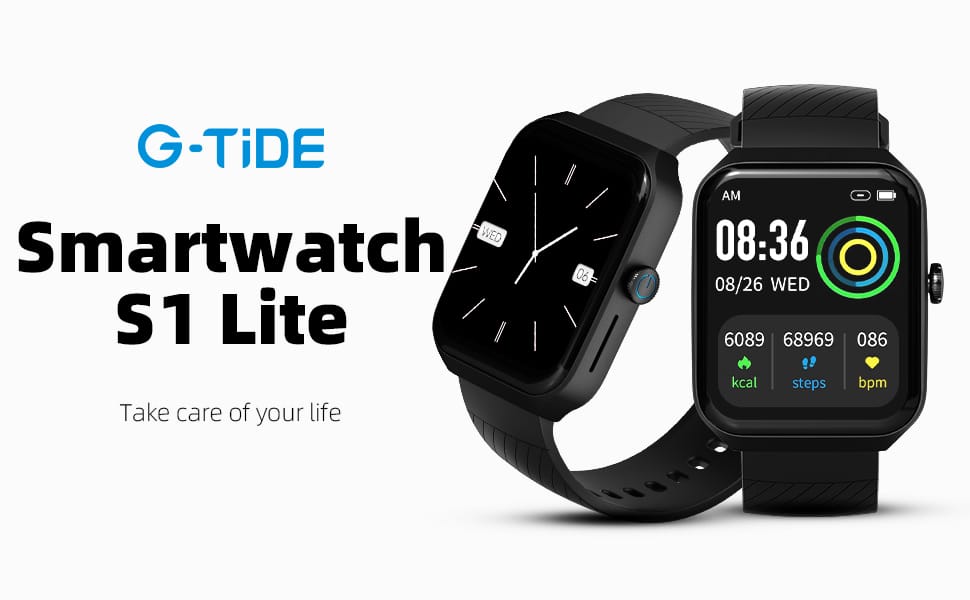 G TiDE S1 Lite Bluetooth Calling Smart Watch 5 1