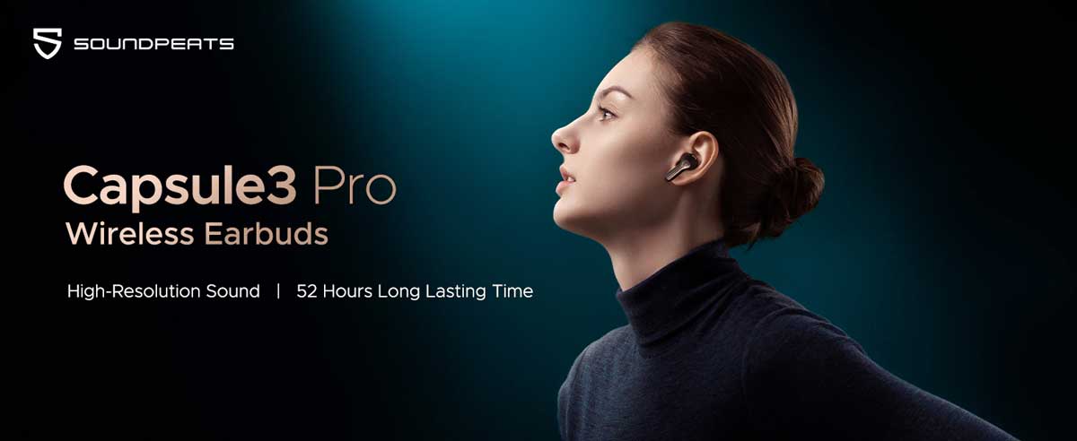 SoundPEATS Capsule 3 Pro Hi Res True Wireless Earbuds 3