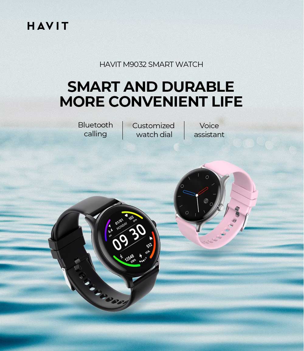 Havit M9032 Bluetooth Calling Smart Watch 7