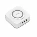 LDNIO AW004 32W 4-Port PD+QC Desktop Wireless Charging Station