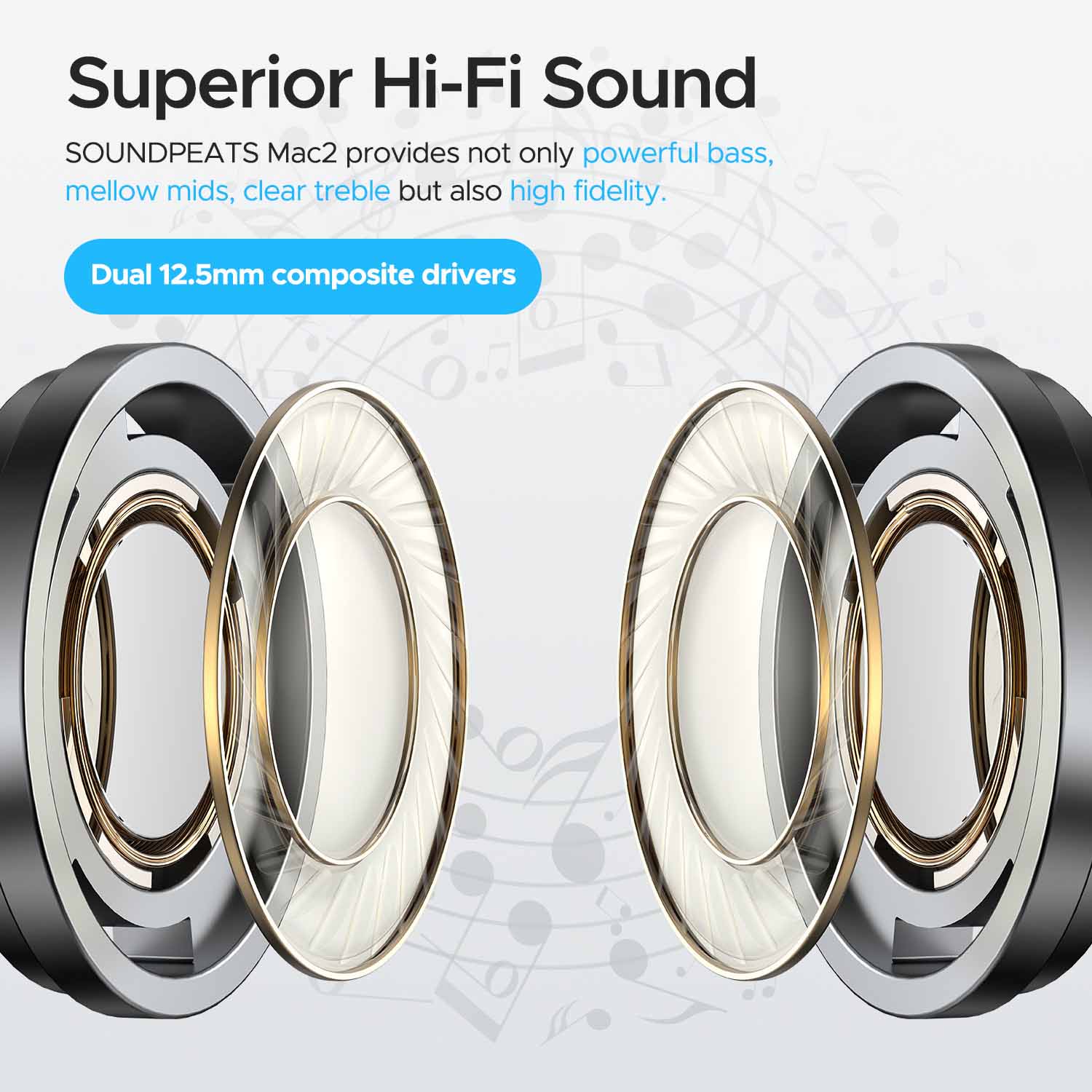 SoundPEATS Mac 2 True Wireless Earbuds 3 1