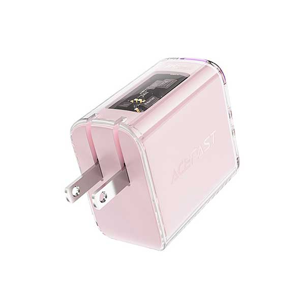 Acefast Crystal Charger A47 PD 65W Gan3 Wall Charger 2