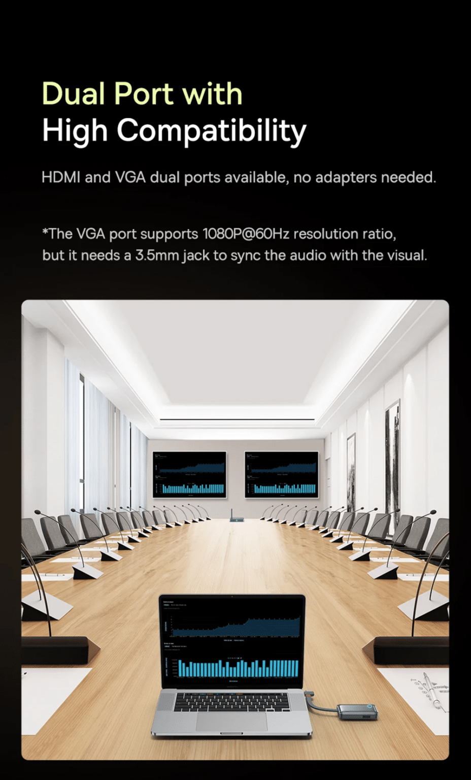 baseus wireless display adapter 4khd