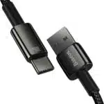 Baseus Tungsten Gold 100W USB to Type-C Fast Charging Data Cable - Image 2