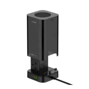 LDNIO SKW6457 6 Outlet USB Tower Extension Power Socket with 15W Wireless Charger 1