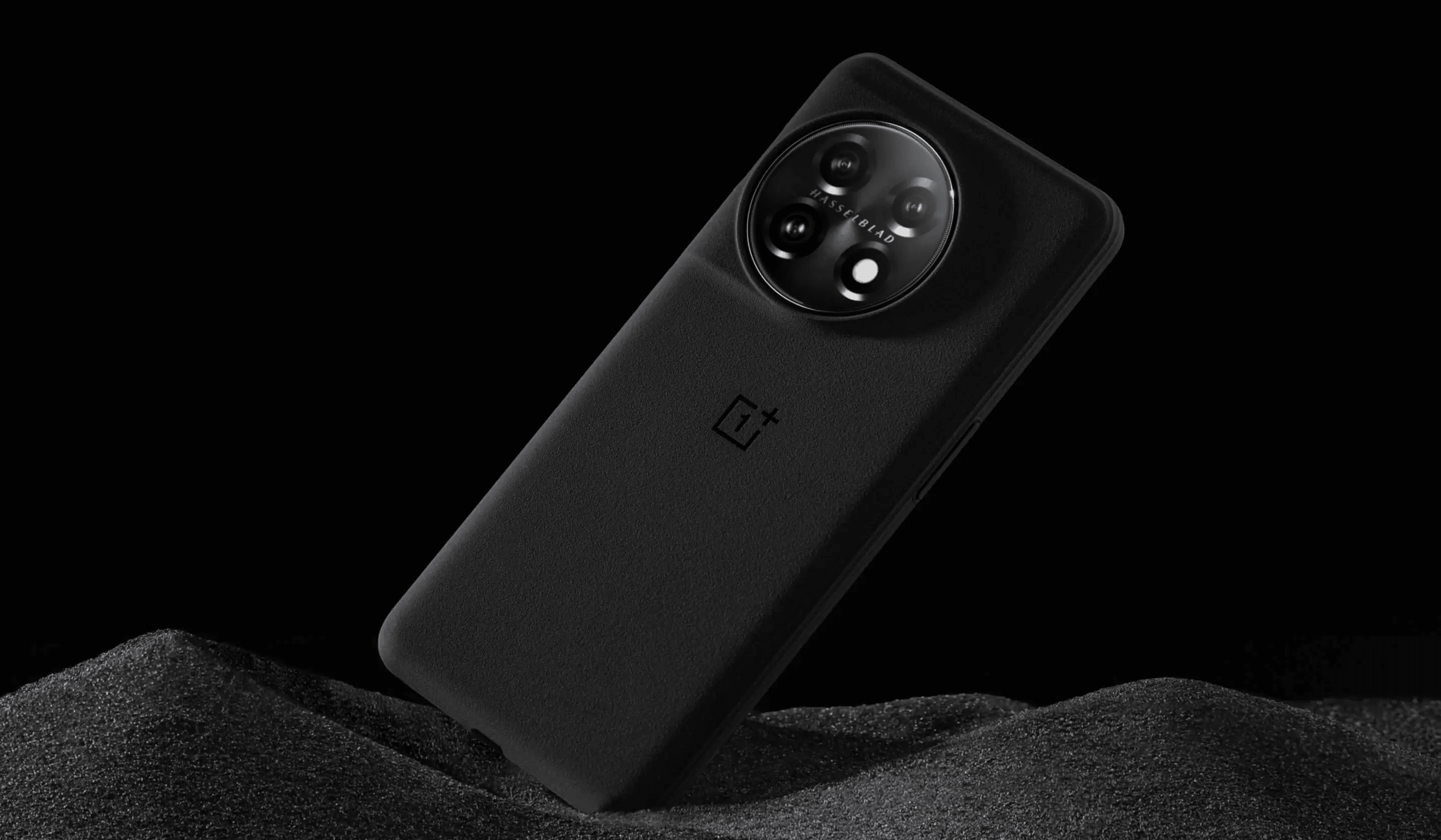 OnePlus 11 5G Sandstone Bumper Case Black 4