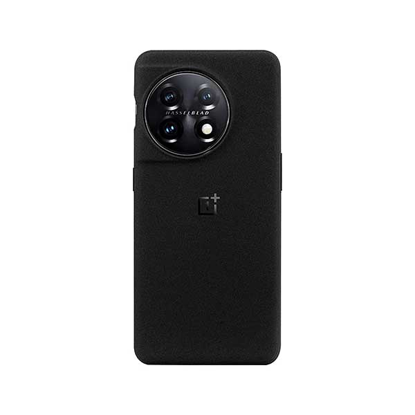 OnePlus 11 5G Sandstone Bumper Case Black