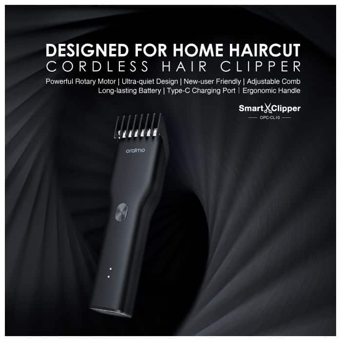 Oraimo SmartClipper Cordless Hair Clipper With 1 Guided Comb 3