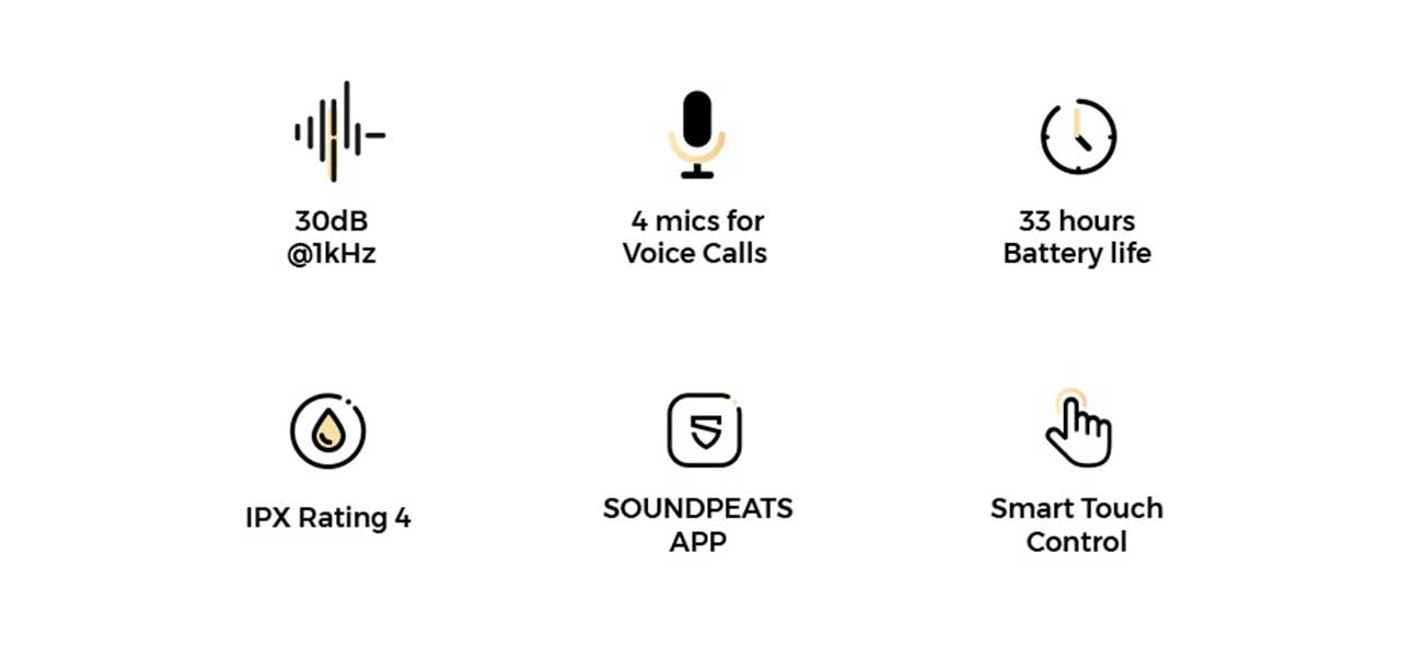 SoundPEATS Opera 05 Hi Fi Audio ANC True Wireless Earbuds 8