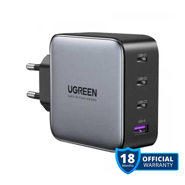 UGREEN CD226 Nexode 100W 4 Ports USB C Wall Charger
