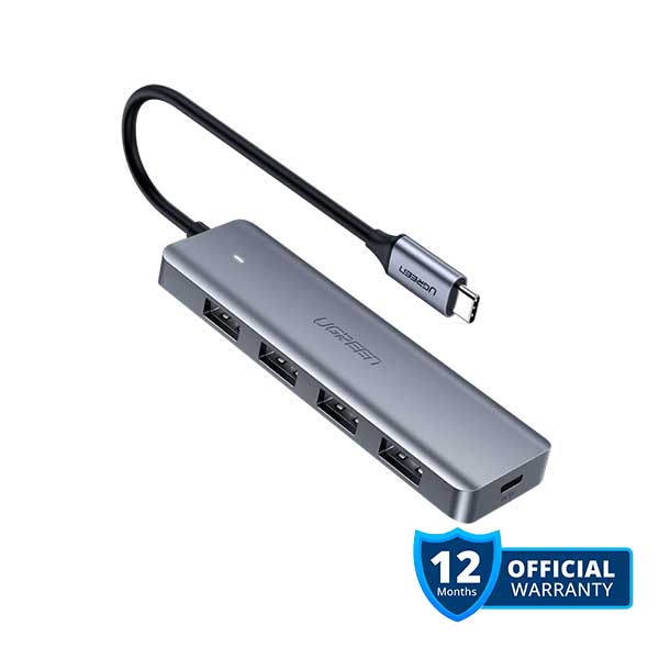 UGREEN CM219 4-Port USB 3.0 HUB with USB-C Power Supply