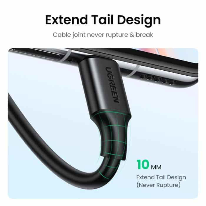 UGREEN US287 USB A 2.0 to USB C Cable 5