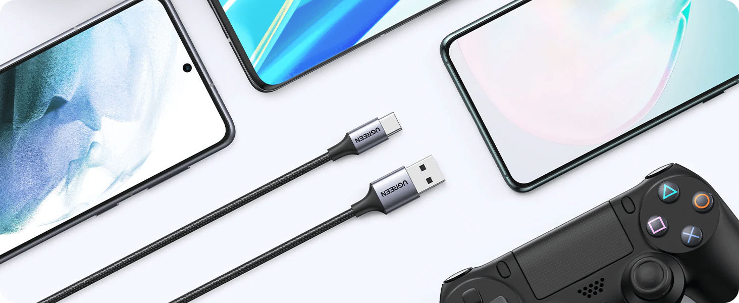 UGREEN US288 USB A to C Quick Charging Cable 3