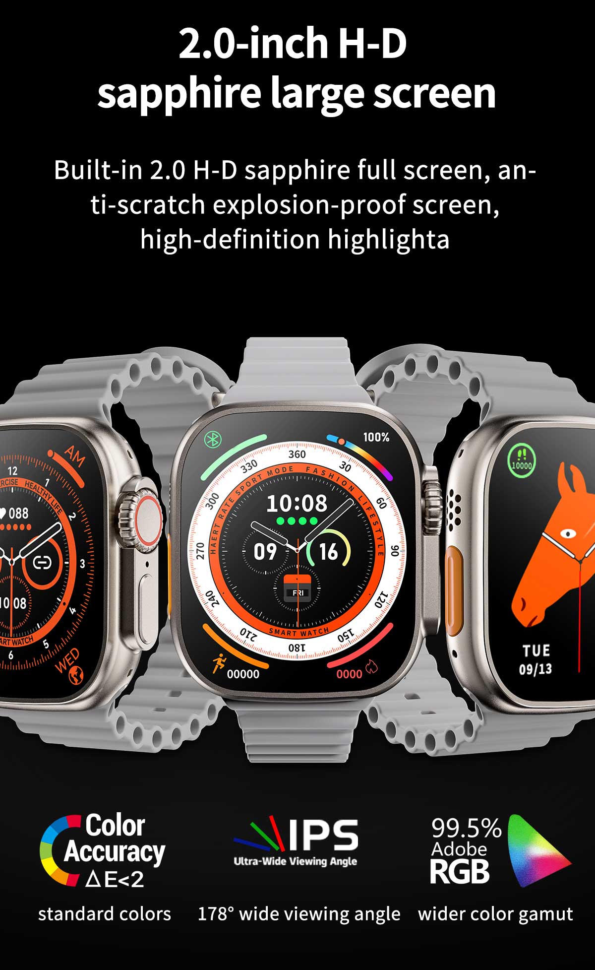 Zordai Z8 Ultra Smart Watch 8