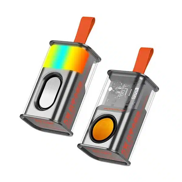 Battle Armour Transparent 5W RGB Wireless Bluetooth Speaker