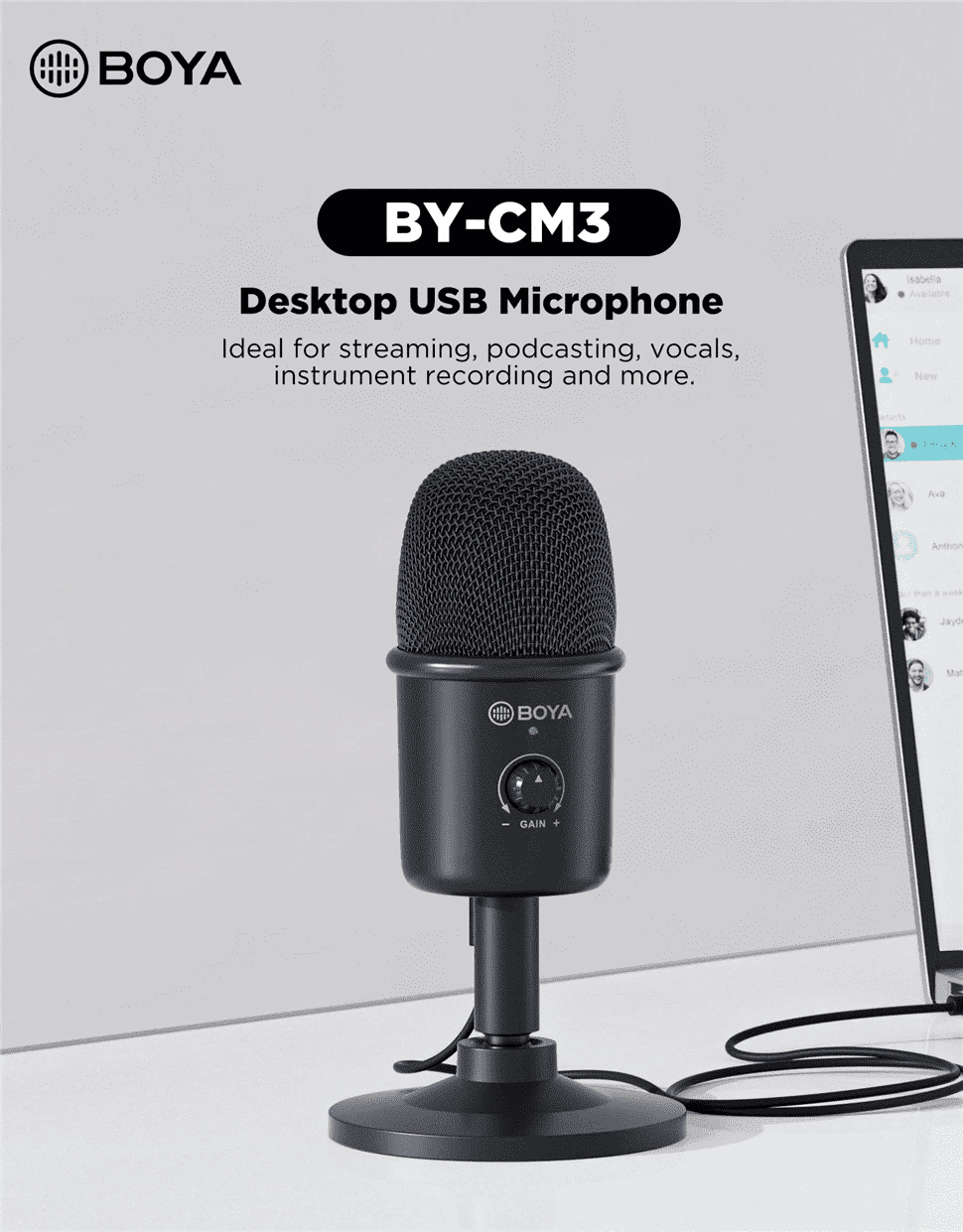 Boya BY CM3 USB Microphone 5 2